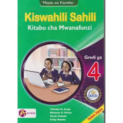 Kiswahili Sahili Grade 4